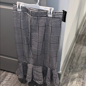 Herringbone midi/pencil skirt